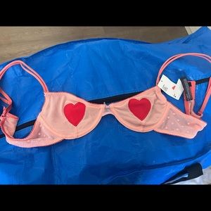 Urban Outfitters Hard Mesh Bra